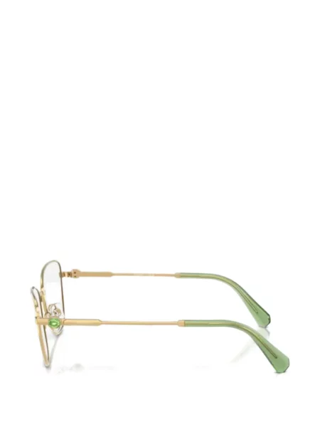 Ochelari de soare Swarovski cu imprimeu geometric
