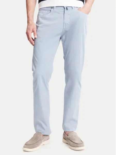 Pierre Cardin Pantaloni din C3 celest Tapered Fit albastru