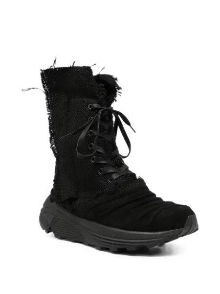 Sneakers Yohji Yamamoto με κορδόνια με δαντέλα μαύρο