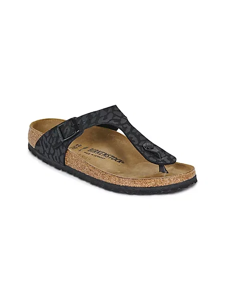 Birkenstock Japonke Gizeh črna