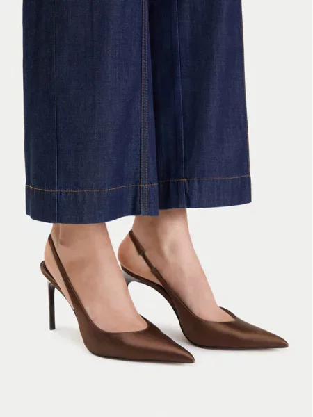 Туфлі на шпильці Nine West коричневий