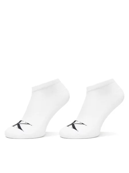 Krátké ponožky Calvin Klein bílá
