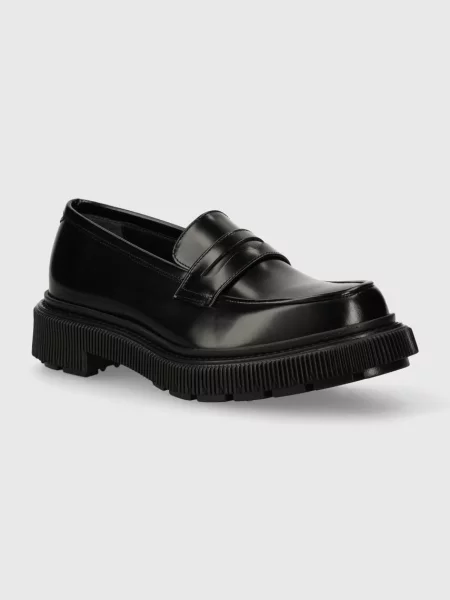 ADIEU mocasini de piele Type negru