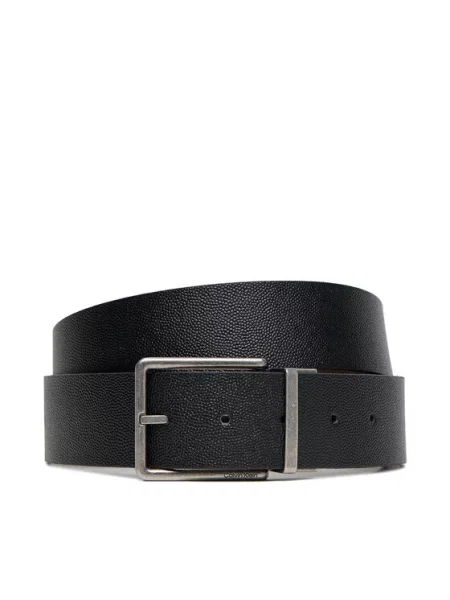 Pásek Calvin Klein s přezkou černý