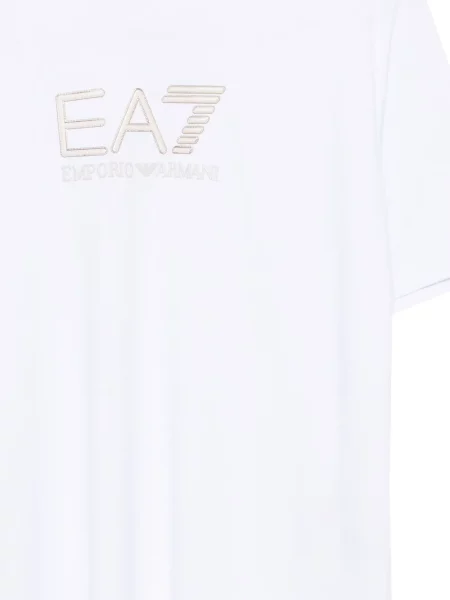 Μπλούζα Ea7 Emporio Armani με κέντημα λευκό
