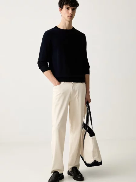 Trussardi pulover pentru bărbați cu vâscoză