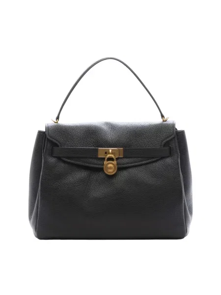 MICHAEL Michael Kors torebka skórzana HAMILTON MODERNE czarna