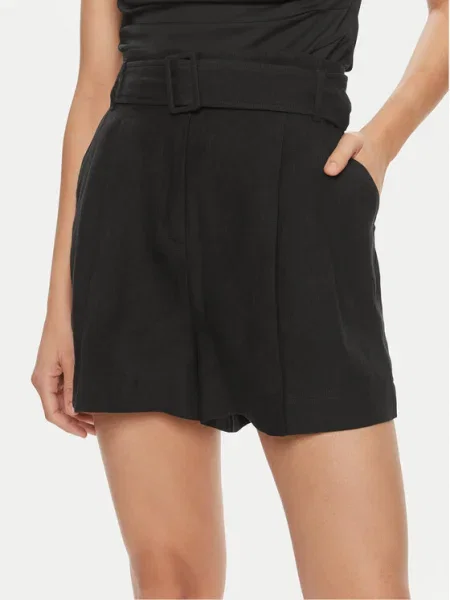 Marella Pantalon scurți din Panama negru