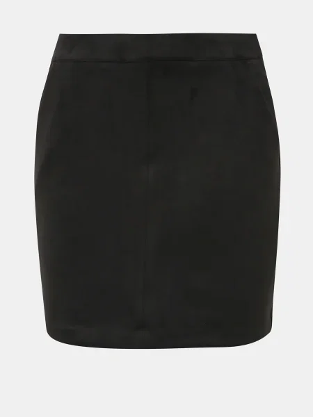 Krátka mini sukňa Vero Moda čierna