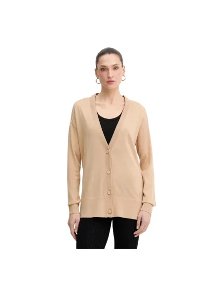 Kardigan Armani Exchange wełniany beżowy