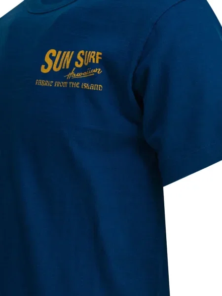 Tricou Sun Surf cu imagine albastru