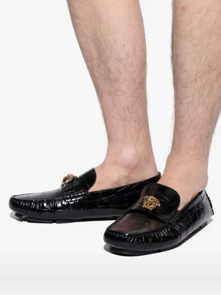 Pantofi loafer Versace negru