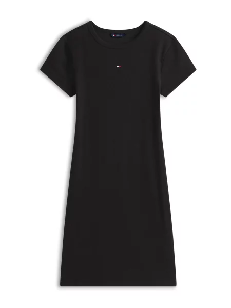 Tommy Jeans Obleka črna