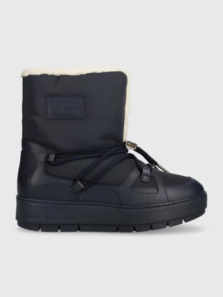 Śniegowce Tommy Hilfiger niebieskie