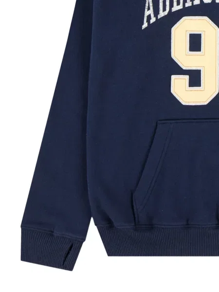 Bluza z kapturem dziecięca Abercrombie Fitch niebieska