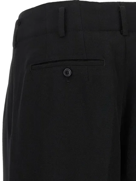 Decupat pantaloni Comme Des Garçons negru