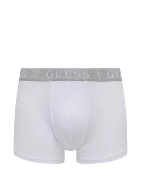 Чорапи Guess с автограф черно