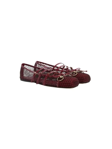 Balerinki Gucci czerwone