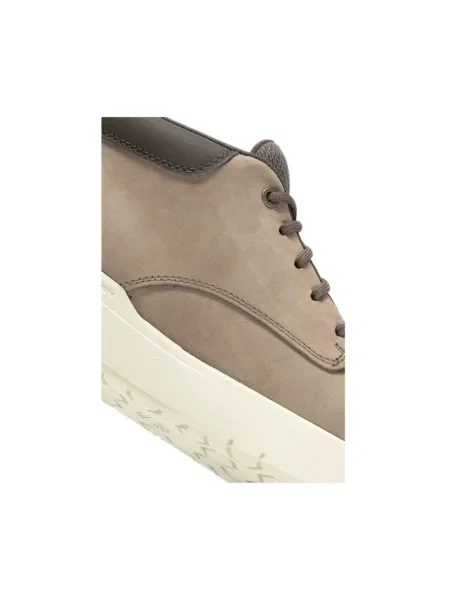 Botki Timberland skórzane szare