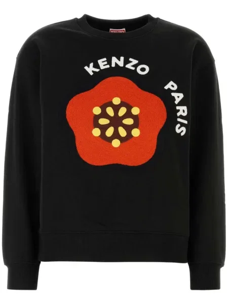 Bluza Kenzo w kwiatki czarna