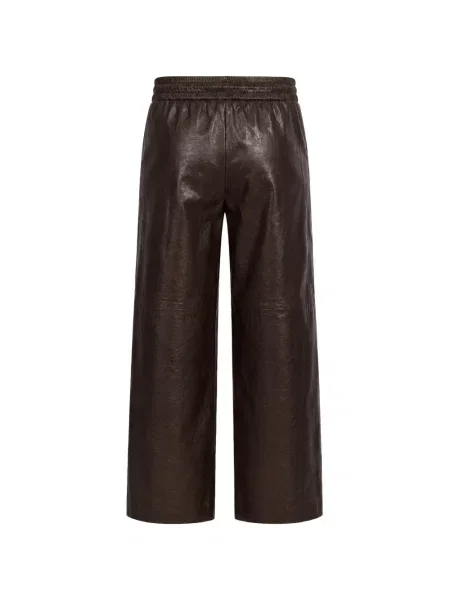 Pantaloni palazzo Giorgio Brato maro