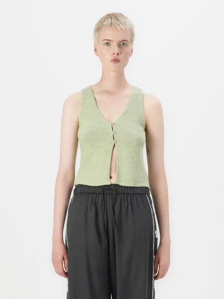 BILLABONG Geacă tricotată pastel verde