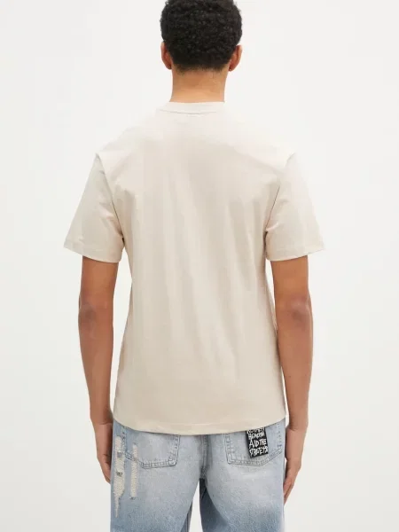 Футболка Butter Goods с принтом бежевая