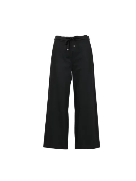 Spodnie Max Mara czarne