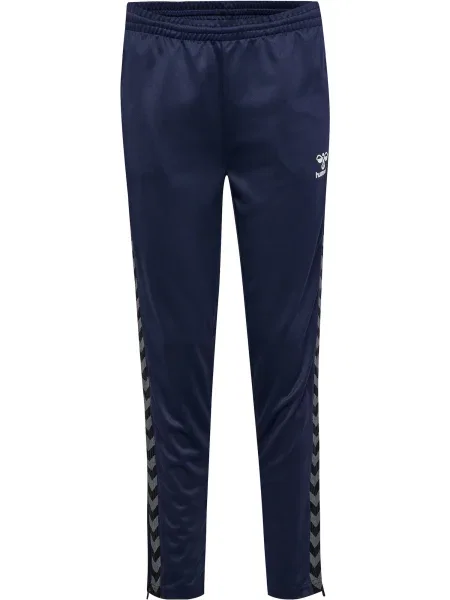 Hummel Pantaloni sport Authentic PL albastru marin / negru alb