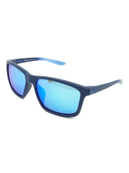 Ochelari de soare Nike cu cordon din jerseu cu imprimeu abstract gri