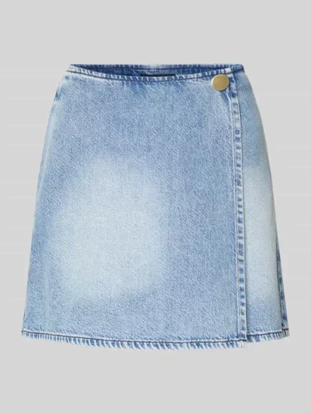 Spódnico-spodnie z z tyłu Armani Exchange niebieska