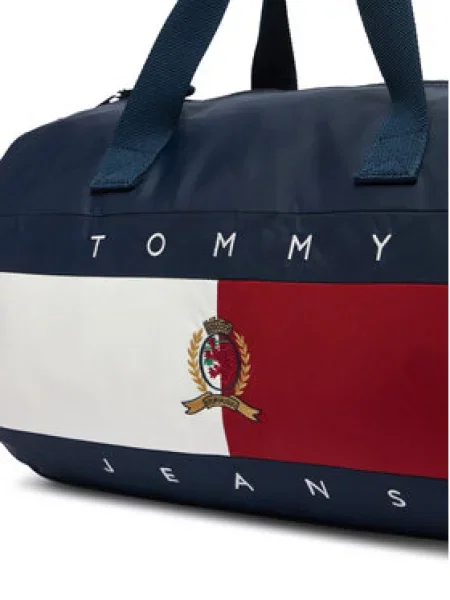 Tommy Jeans Vikend torba mornarsko plava / crvena bijela