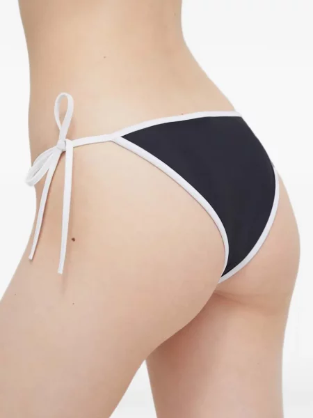 Bikini Samsøe Samsøe cu legături negru