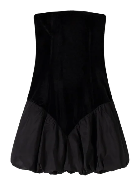 Bershka Koktejl obleka črna