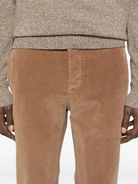 Pantaloni Jacob Cohën de catifea cord maro