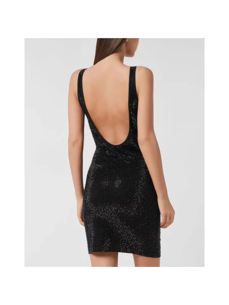 Krótka sukienka Philipp Plein czarna