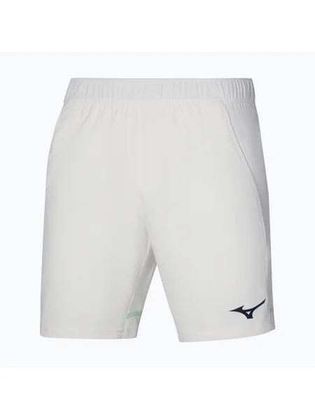 Тенісні шорти Mizuno 8 in Flex Short white/neo mint білі