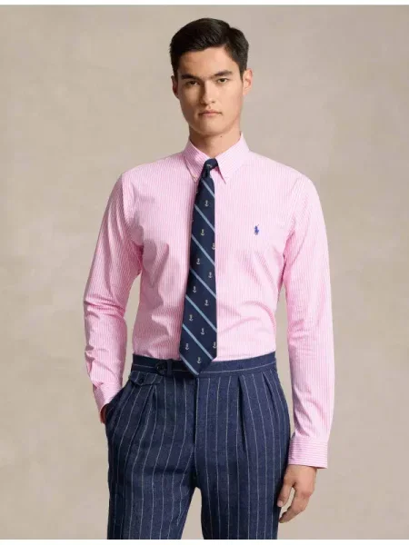 POLO RALPH LAUREN Ing | Custom fit | stretch rózsaszín