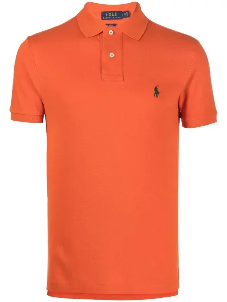 Polo Polo Ralph Lauren με κέντημα πορτοκαλί