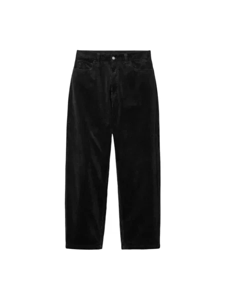 Carhartt Wip Spodnie Mężczyzna Szerokie spodnie sztruksowe wyprany czarny