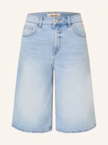 Mos Mosh Džínové Bermudy Mmmathilde Urban light blue modré