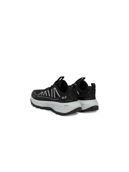 Bakancs Jack Wolfskin Wild Hike Low fekete