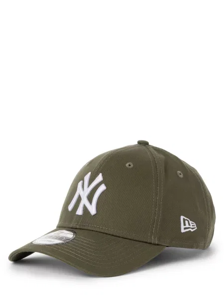 New Era Czapka League Essential Nyy Khaki New York Ya zielona