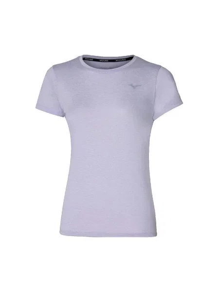 Běžecké tričko Mizuno Core Tee thistle fialové