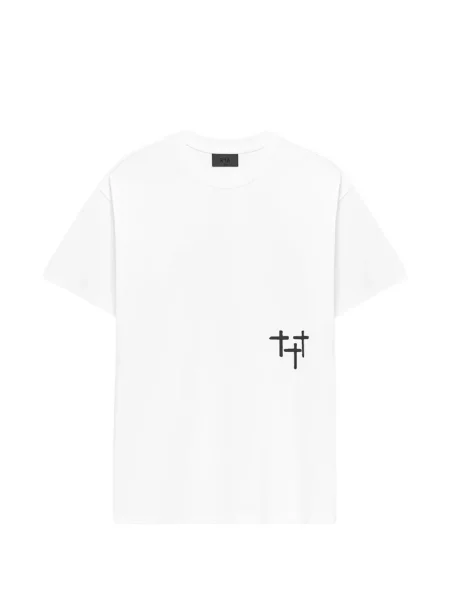 Tricou Rta cu imagine alb