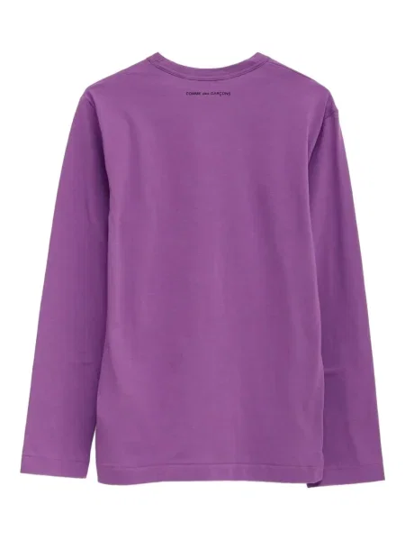 Tricou Comme Des Garçons cu imagine violet
