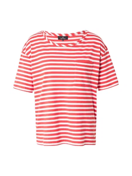 Monari Tricou roși aprins alb