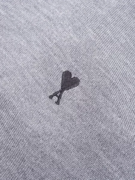 Scurt cardigan Ami Paris gri