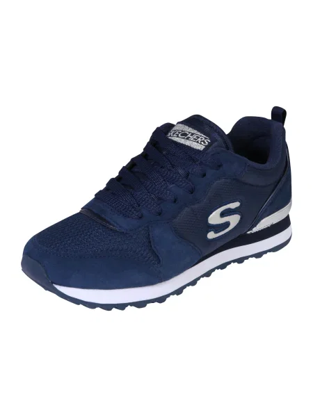 Sneakerși Skechers albastru