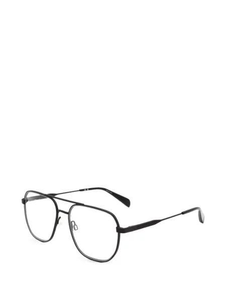Ochelari de soare Rag & Bone cu imprimeu geometric negru